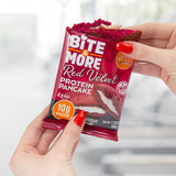 Bite and More Proteinli Pancake 50g x 1 Adet - Red Velvet (Tekli Pankek)