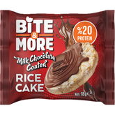Bite and More Rice Cake 18g x 1 Adet - Pirinç Patlağı Sütlü Çikolata Kaplı (Tekli)