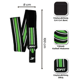 Jofit Elbow Wraps Siyah - Yeşil