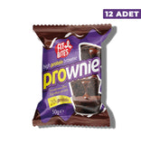 Fit Bites Prownie High Protein Brownie 50g x 12 Adet - Chocolate Cream