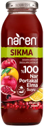 Naren Sıkma %100 Nar & Portakal ve Elma Suyu - 250ml
