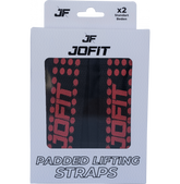 Jofit Padded Straps Siyah - Kırmızı