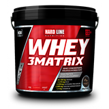 Hardline Whey 3 Matrix Çikolata 4000 gram