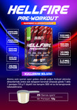 SSN Sports Style Nutrition HellFire 300 gram (Ahududu Limon) Pre-Workout