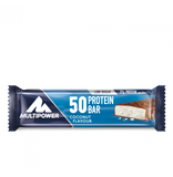 Multipower 50% Protein Bar 50 gram x 20 Adet – Hindistan Cevizi & Sütlü Çikolata