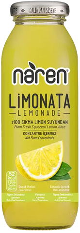 Naren Sıkma %100 Limon Suyundan Limonata - 250ml
