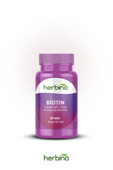 Herbina Biotin 5000 mcg (At Kuyruğu Ekstresi) - 30 Tablet