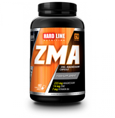 Hardline ZMA – 180 Kapsül | Magnezyum, Çinko, B6 Vitamini