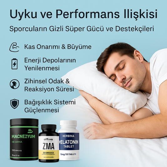 Uyku ve Performans İlişkisi: Uyku Kalitesini Arttıran Supplementler