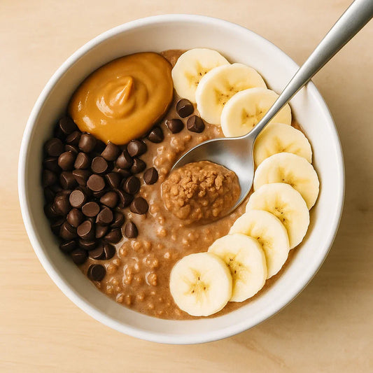 Fıstık Ezmeli & Çikolatalı Yulaflı Kase