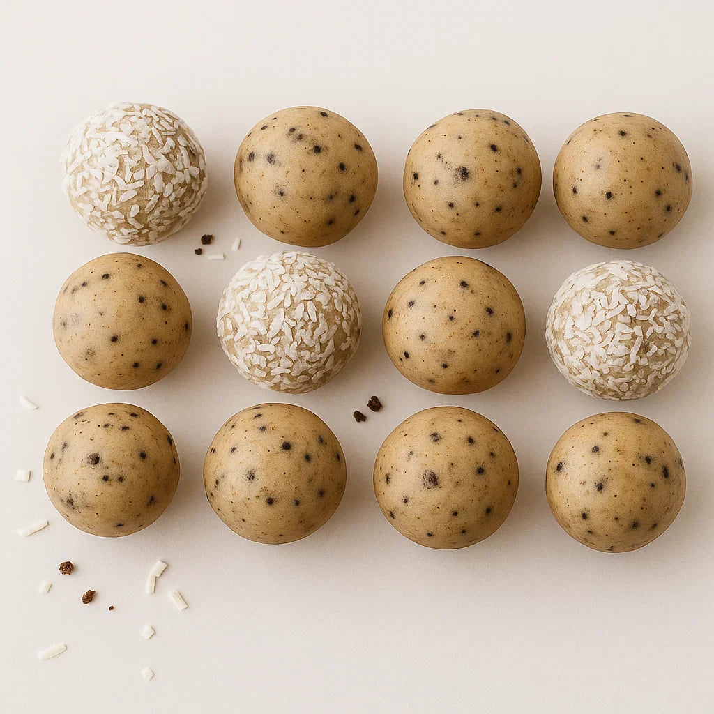 Proteinli Kurabiye Topları