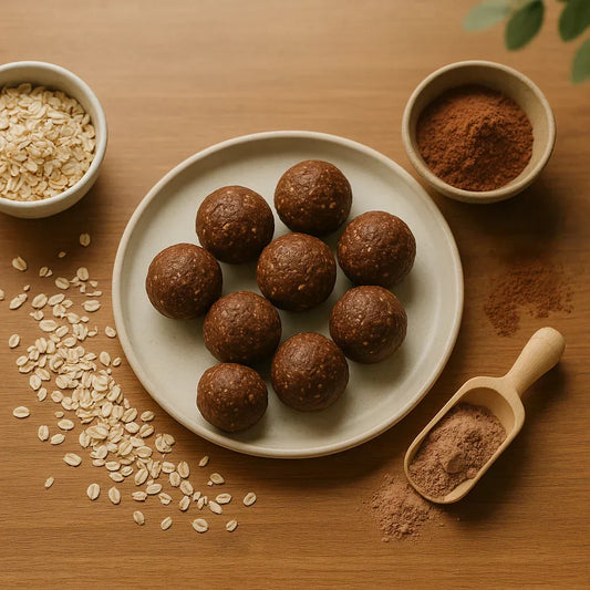 Protein Tozlu Brownie Topları