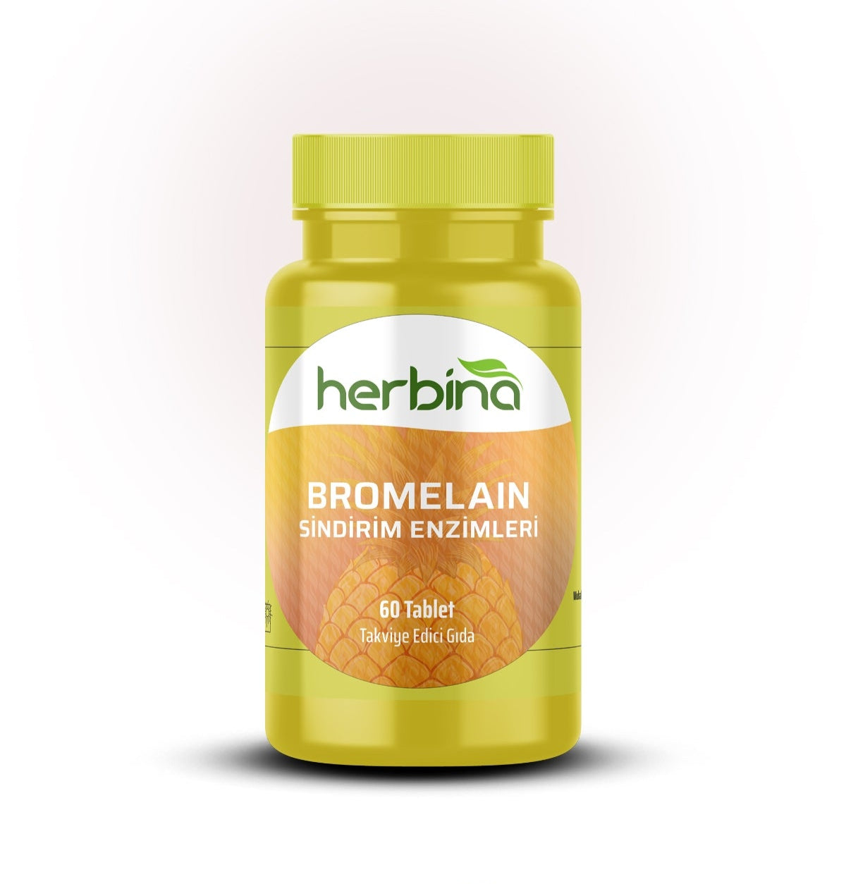 Herbina Bromelain 1250mg Digestive Enzyme 60 Tablets  Main image