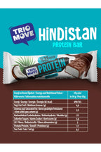 Trio Move %33 Protein Bar Hindistan Cevizli 50g - Yüksek Protein (Tekli)