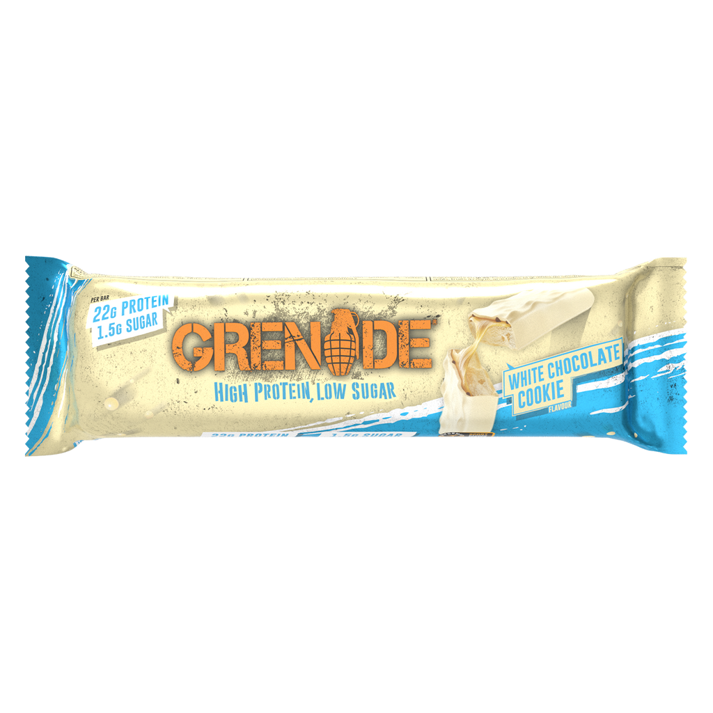 Grenade Beyaz Çikolatalı Kurabiyeli Protein Bar 12 Adet (Kutulu)