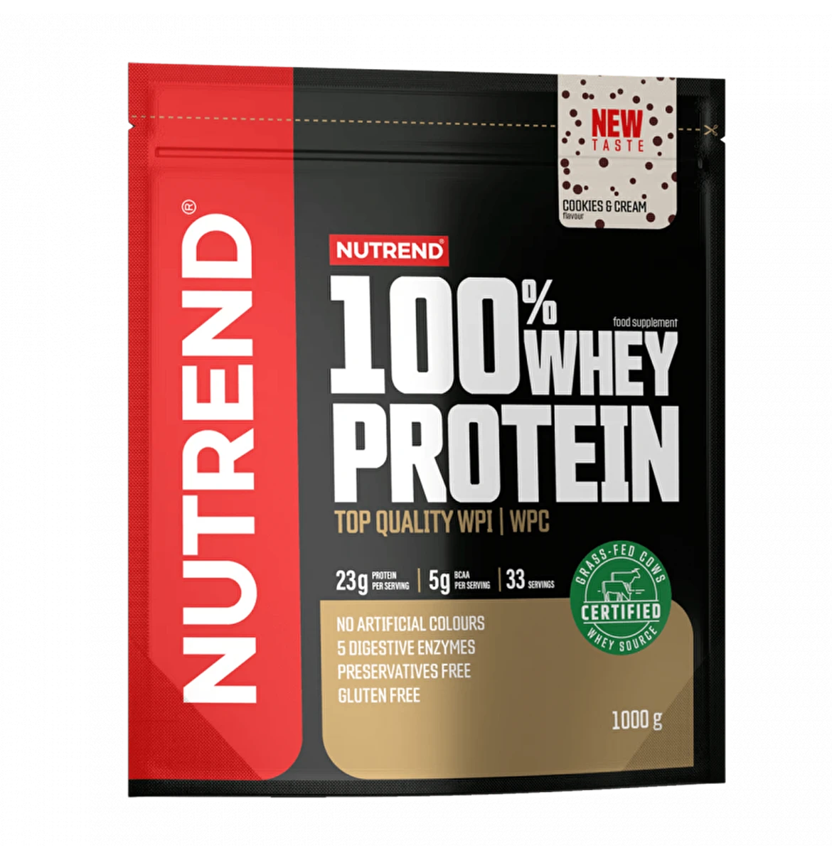 Nutrend Whey Protein 1000 grams - Cookies and Cream