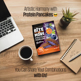 Bite and More Proteinli Kakao, Yaban Mersinli Pankek, 50g x 1 Adet - Blueberries Pancake (Tekli)