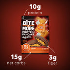 Bite & More Proteinli Pancake 50g  Speculoos Kurabiyeli Pankek(Tekli)