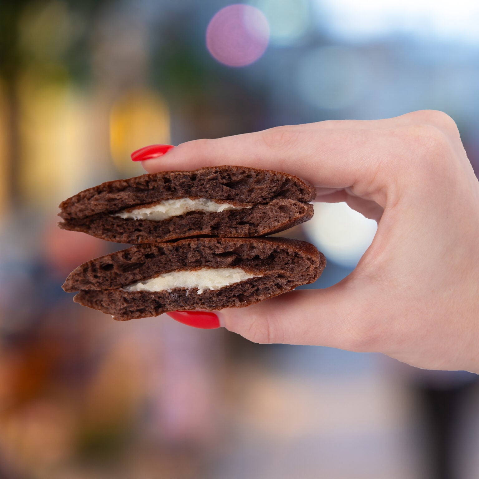 Bite & More Protein Pancake 50g Kurabiye Kremalı Pankek (12li Kutu)