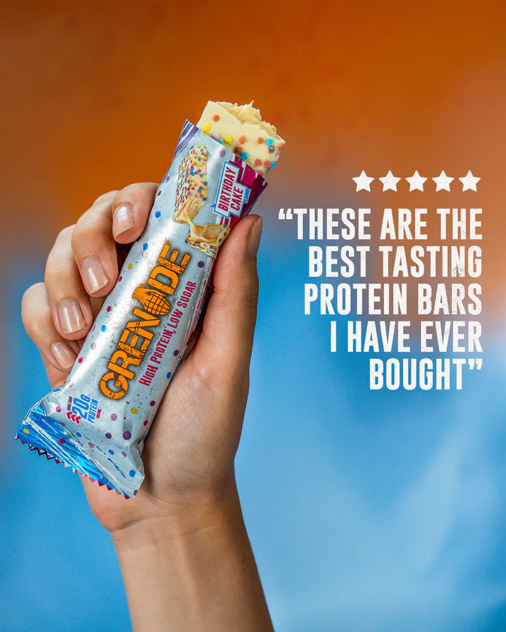 Grenade Birthday Cake Protein Bar 60 gram (Tekli)