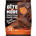 Bite & More Proteinli Pancake 50g Duble Çikolatalı Pankek (Tekli)