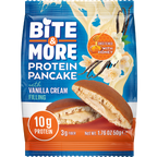 Bite & More Protein Pancake 50g Vanilya Kremalı Pankek (12li Kutu)