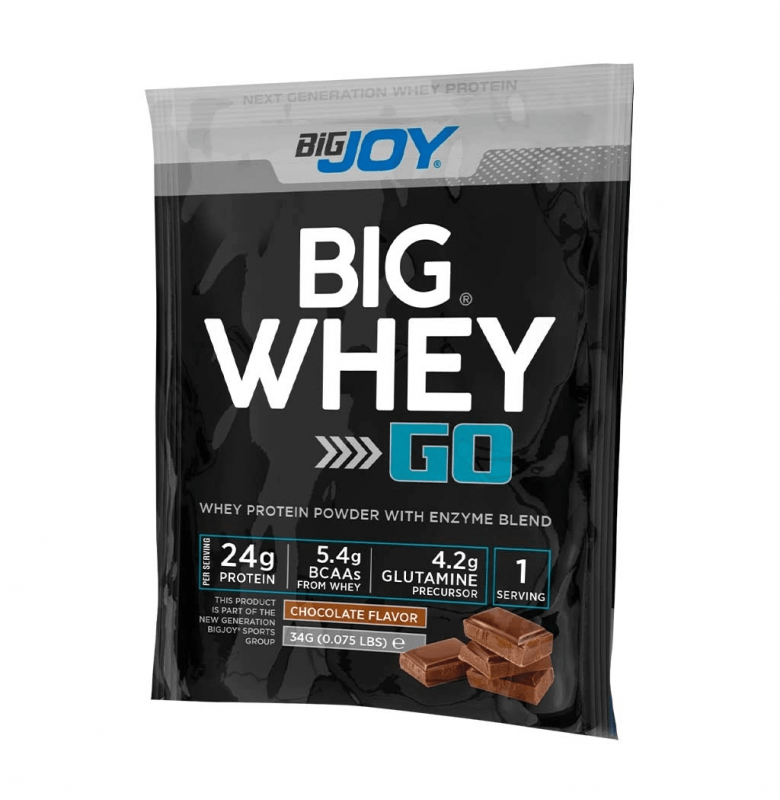Bigjoy Big Whey Go Protein – Çikolata Aromalı Tekli Protein Tozu