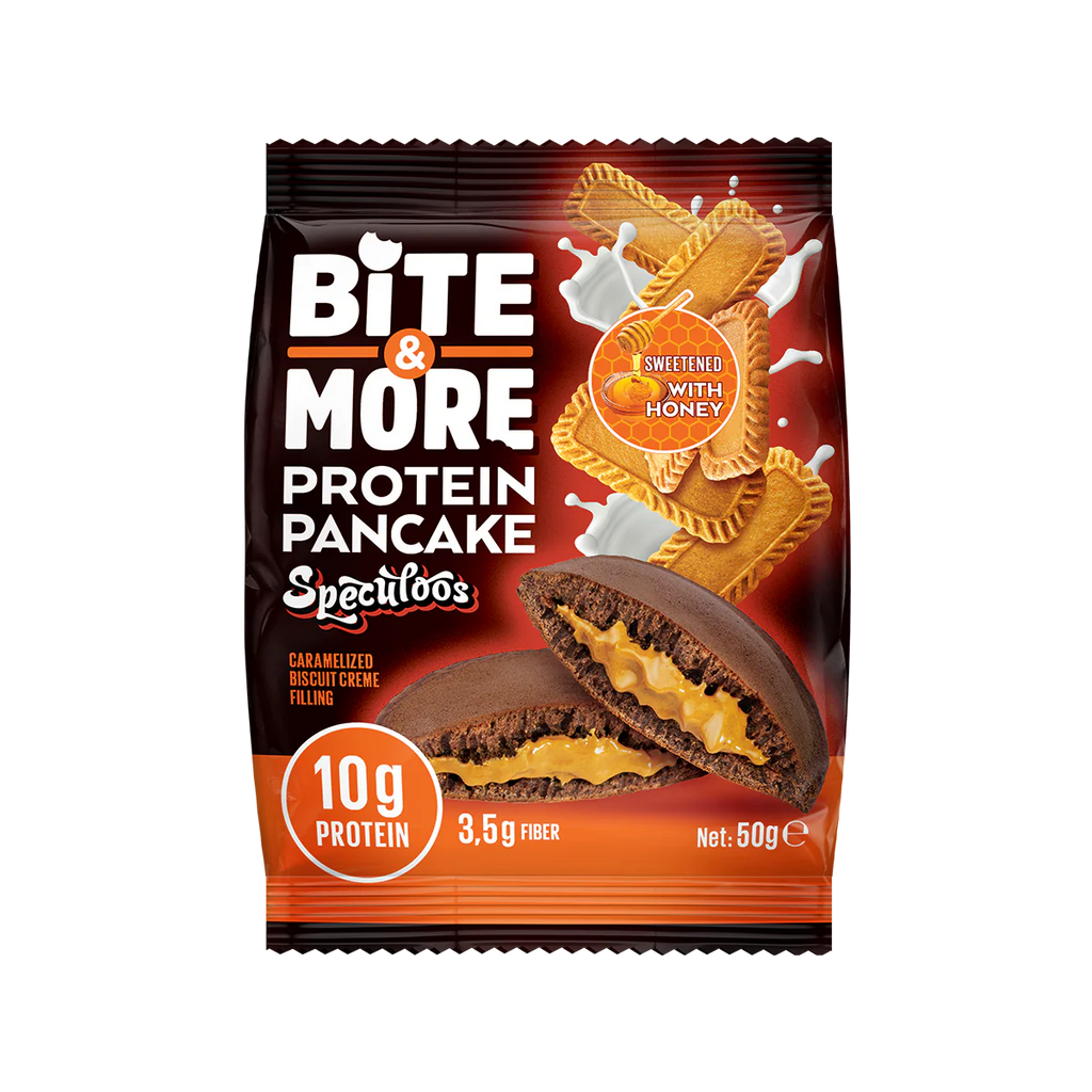 Bite & More Proteinli Pancake 50g Speculoos Kurabiyeli Pankek(Tekli)