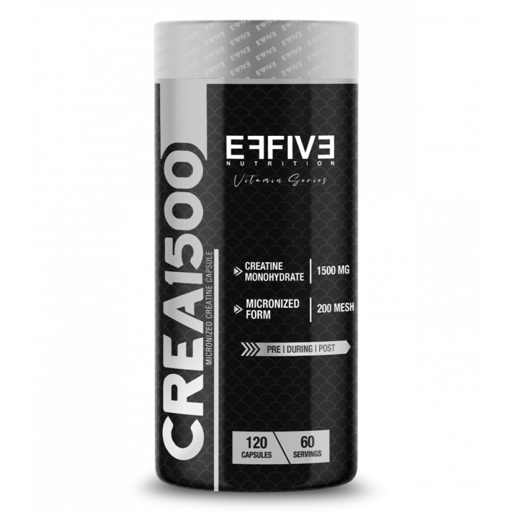 EFFİVE CREA1500 120 Kapsül Kreatin Monohidrat