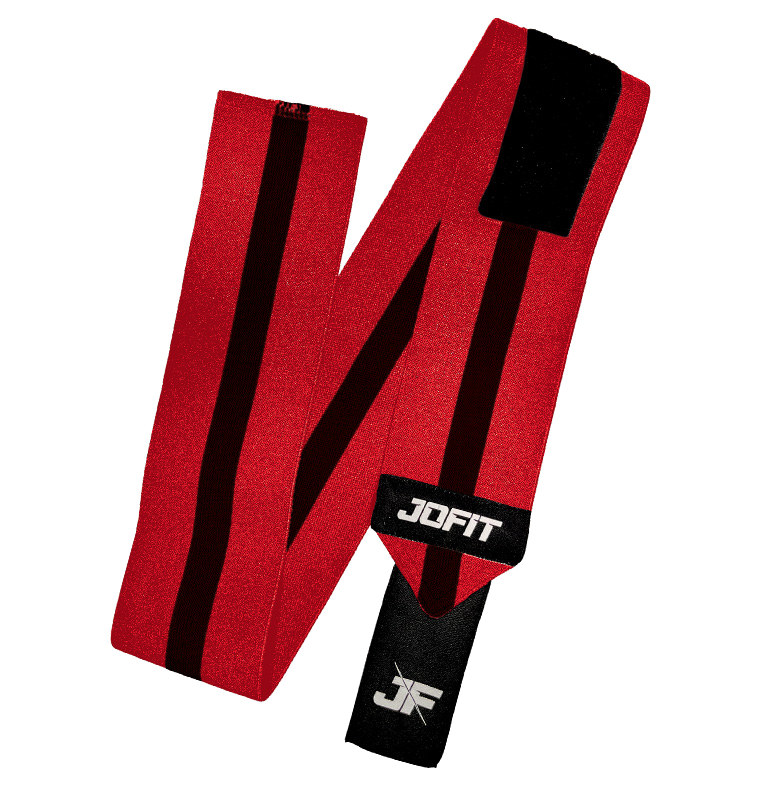 Jofit Elbow Wraps Dirsek Bandajı Kırmızı Siyah