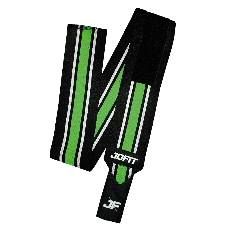 Jofit Elbow Wraps Elbow Bandage Black Green Secondary image