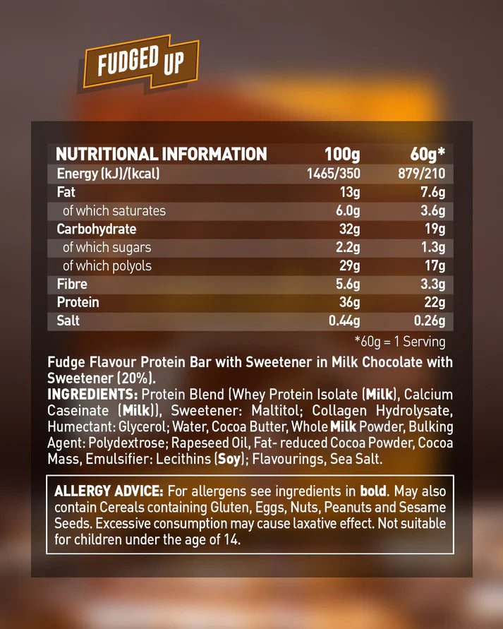 Grenade Fudged Up Protein Bar 12 Adet (Kutulu)
