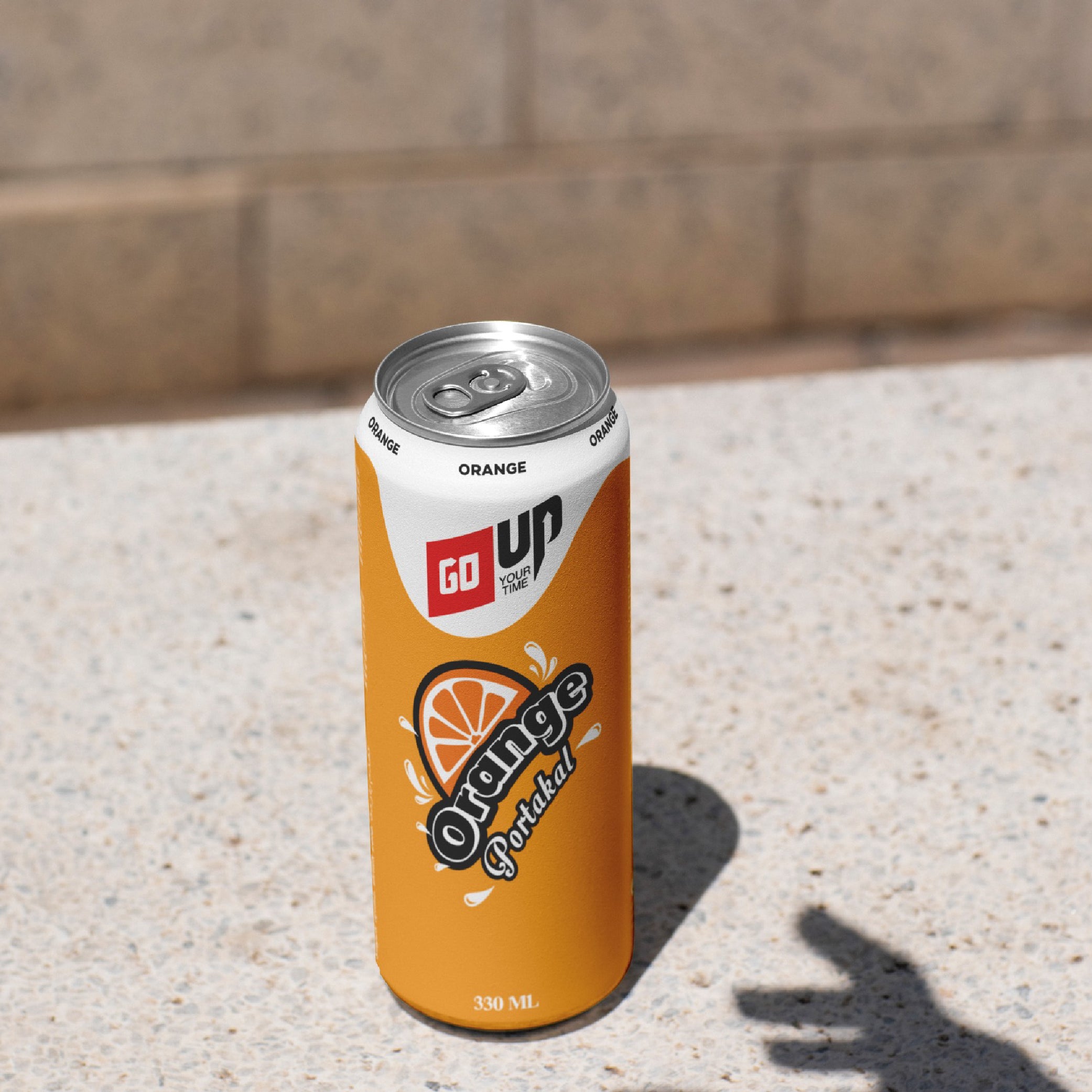 GO UP Portakal Aromalı Gazlı İçecek - 330ml