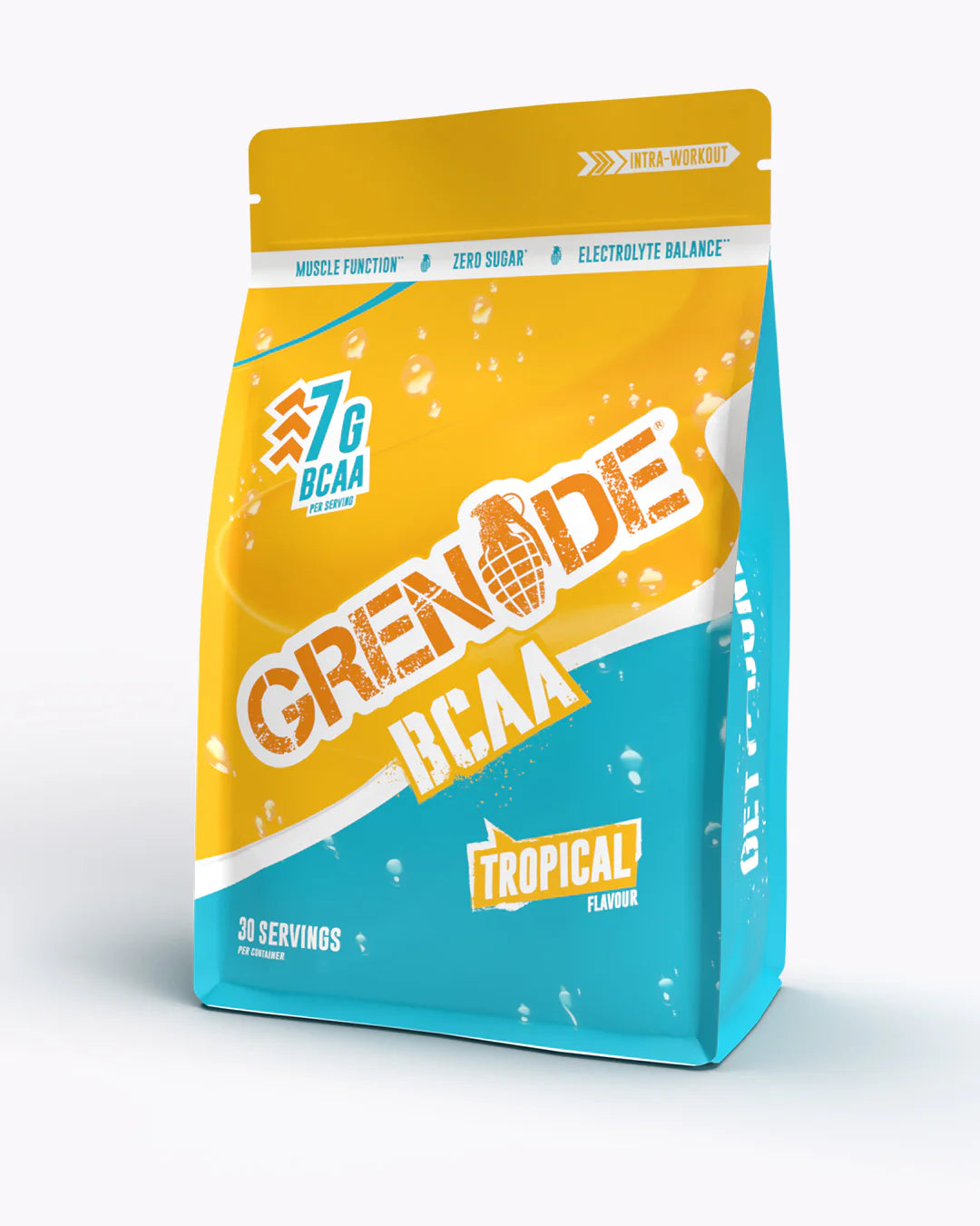 Grenade BCAA 390g Tropical Fruit Flavored Amino Acid Powder
