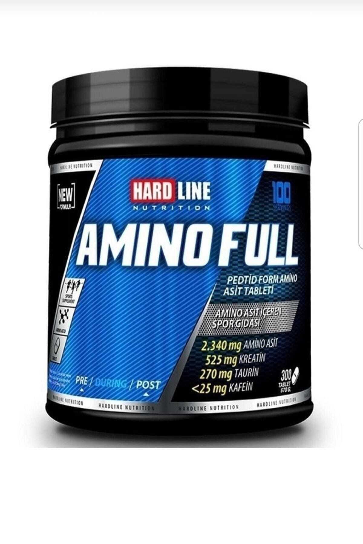 Hardline Amino Full 300 Tablet Kompleks Amino Asit