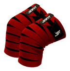 Jofit Knee Wraps Diz Bandajı Kırmızı Siyah