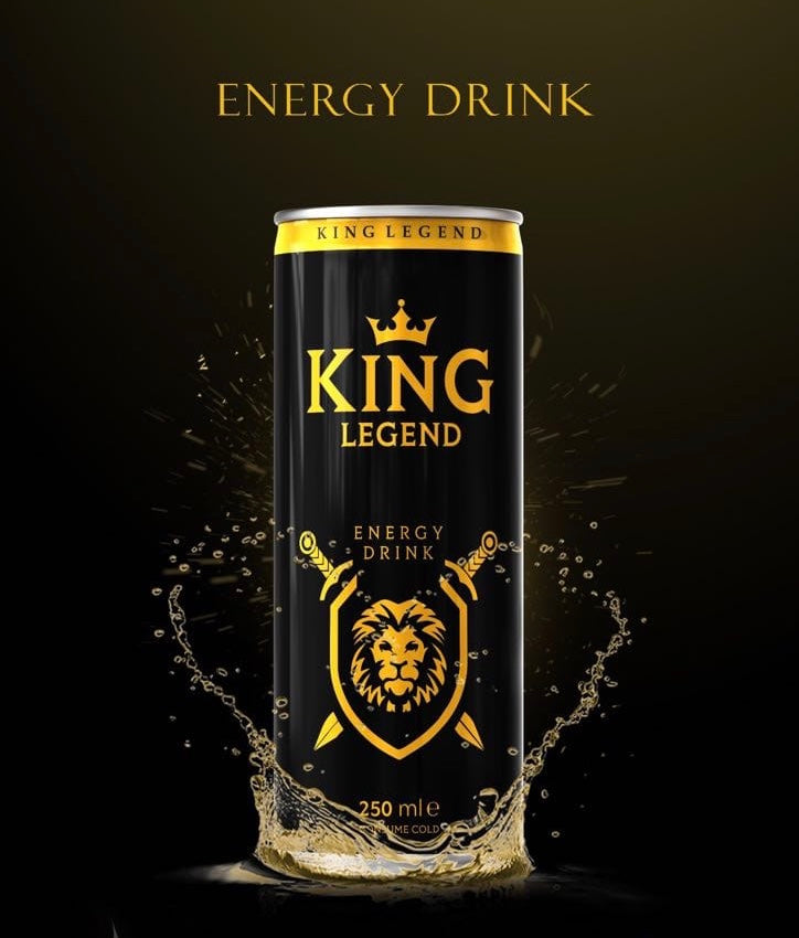 King Legend Energy Drink - 250 ml. Secondary image