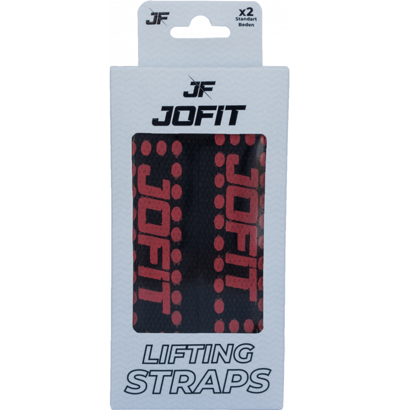 Jofit Straps Siyah - Kırmızı