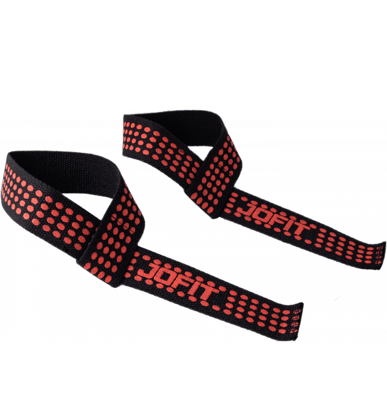 Jofit Lifting Straps Ağırlık Kaldırma Kayışı Siyah Kırmızı