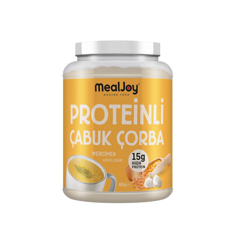 Mealjoy Proteinli Çabuk Çorba Mercimek 465 gram