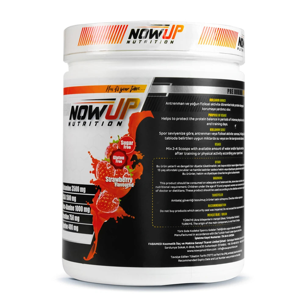 NOWUP NUTRITION Post-Workout Magic Effect 360g Çilek