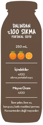Naren Sıkma %100 Portakal Suyu - 250ml
