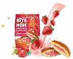 Bite &amp; More Protein Pancake 50g Strawberry Cream Pancake (Box of 12)