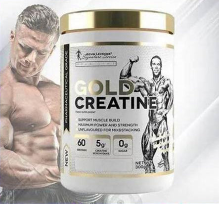 Kevin Levrone Gold Line Creatine Monohydrate Powder 300g Unflavored Secondary image