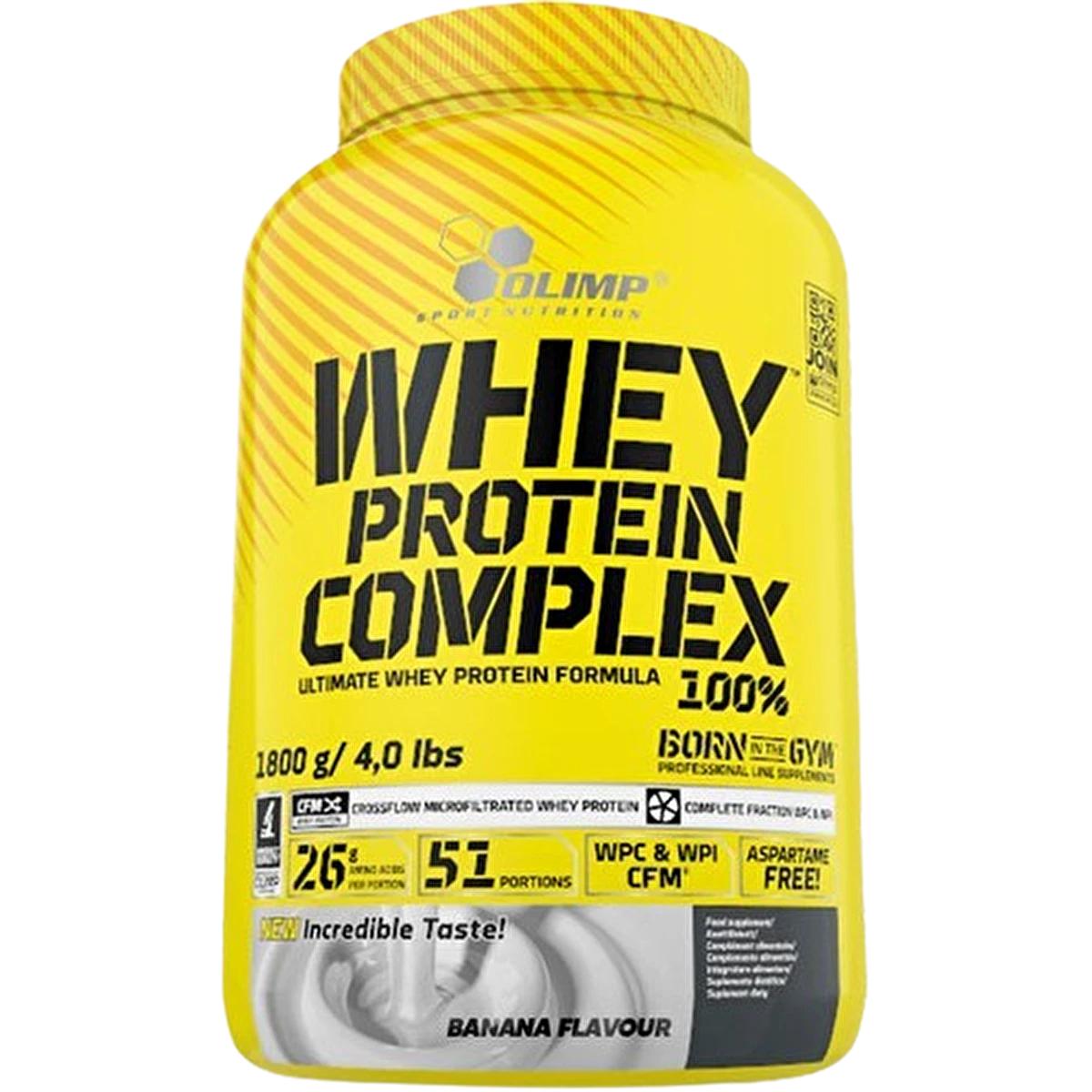 Olimp Whey Protein Complex 1800g Muz Aromalı Protein Tozu