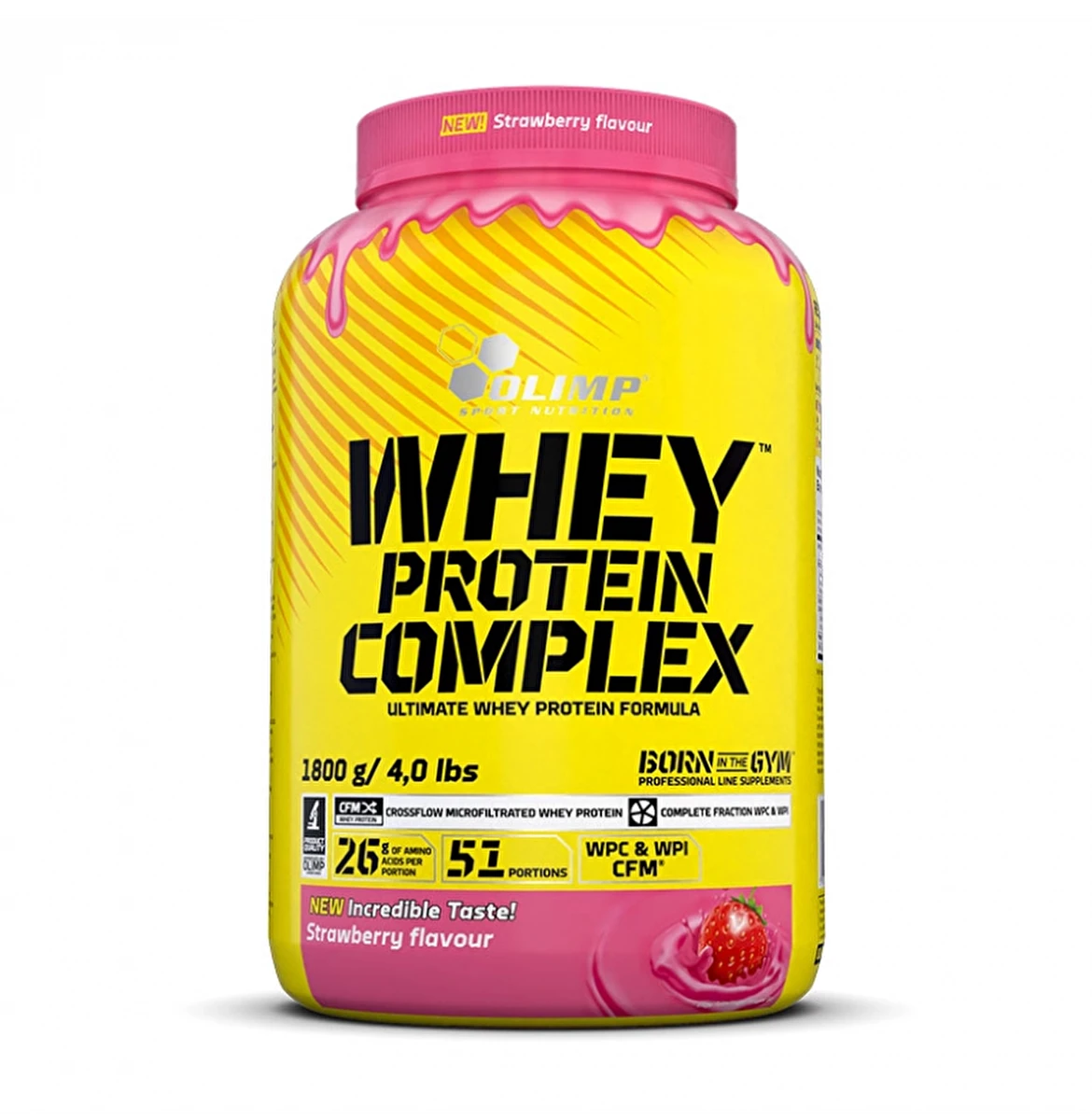 Olimp Whey Protein Complex 1800 gram - Çilek