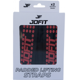 Jofit Padded Straps Siyah - Kırmızı