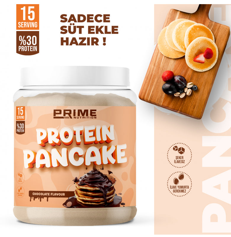 Prime Nutrition Protein Pancake 750g Chocolate Flavored Powder Pancake Secondary image