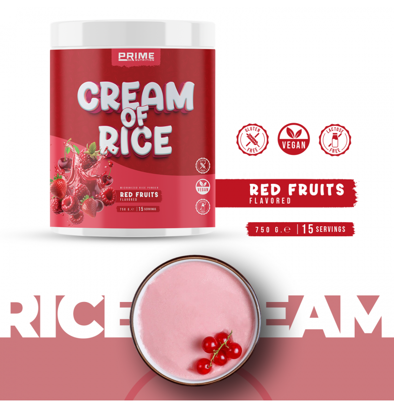 Prime Nutrition Cream of Rice 750g Red Fruit Secondary image