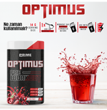 Prime Nutrition Optimus Pre-Workout Red Fruit 420 gram